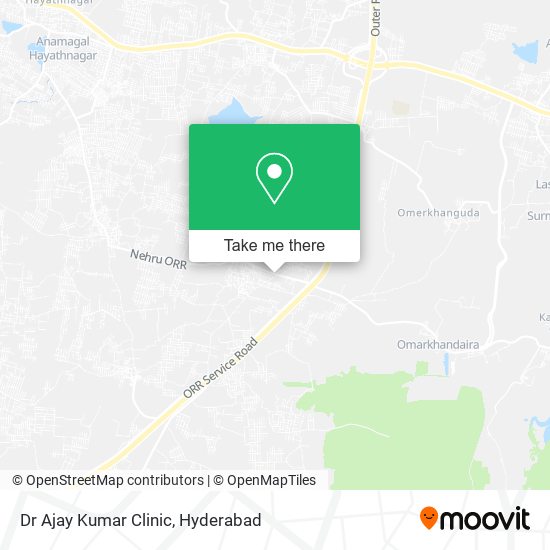 Dr Ajay Kumar Clinic map