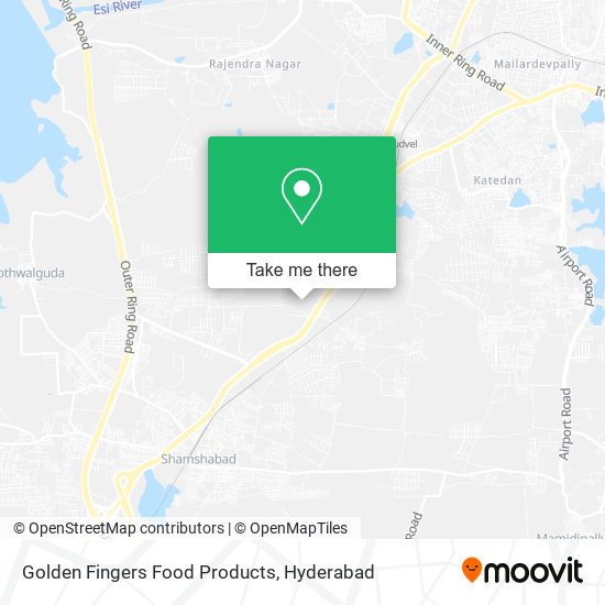 Golden Fingers Food Products map