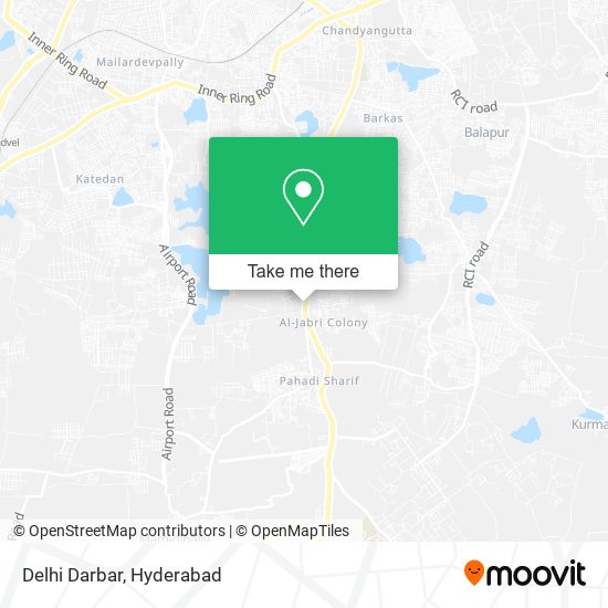 Delhi Darbar map