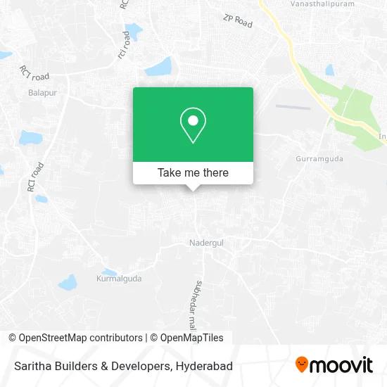 Saritha Builders & Developers map