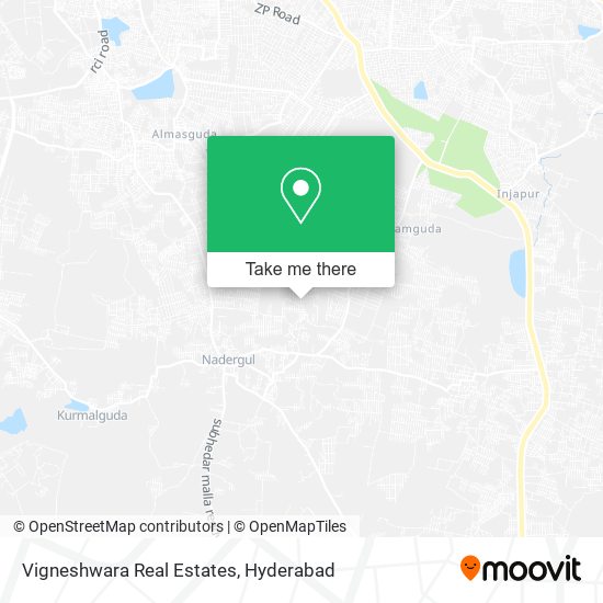 Vigneshwara Real Estates map