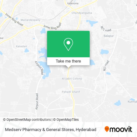 Medserv Pharmacy & General Stores map