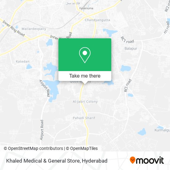 Khaled Medical & General Store map
