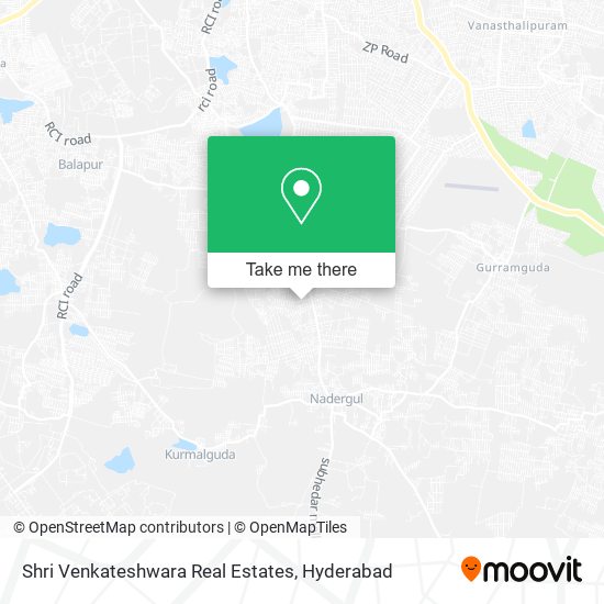 Shri Venkateshwara Real Estates map