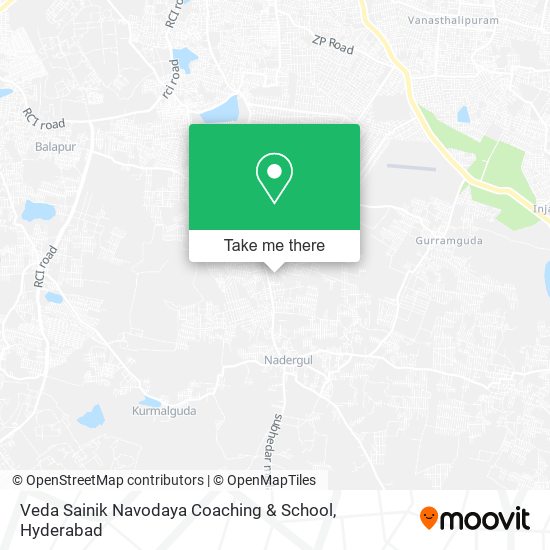 Veda Sainik Navodaya Coaching & School map