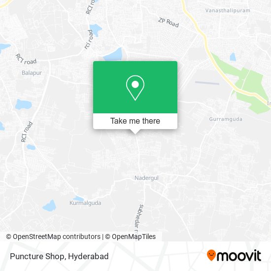 Puncture Shop map