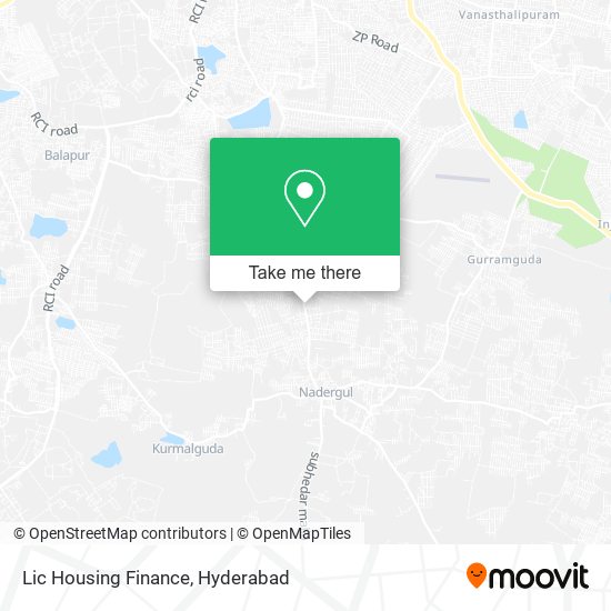 Lic Housing Finance map