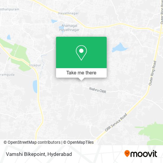 Vamshi Bikepoint map