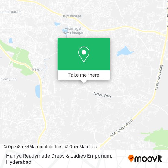 Haniya Readymade Dress & Ladies Emporium map