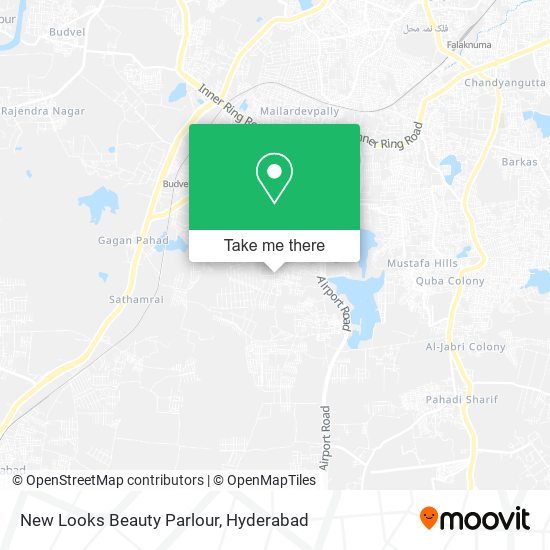 New Looks Beauty Parlour map