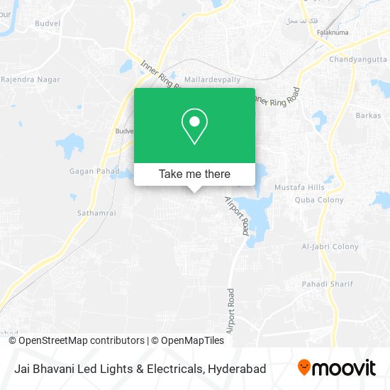 Jai Bhavani Led Lights & Electricals map