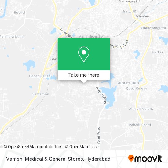 Vamshi Medical & General Stores map