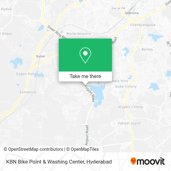 KBN Bike Point & Washing Center map