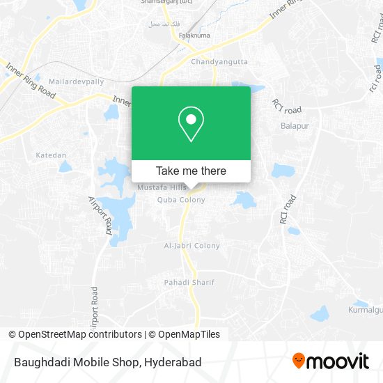 Baughdadi Mobile Shop map