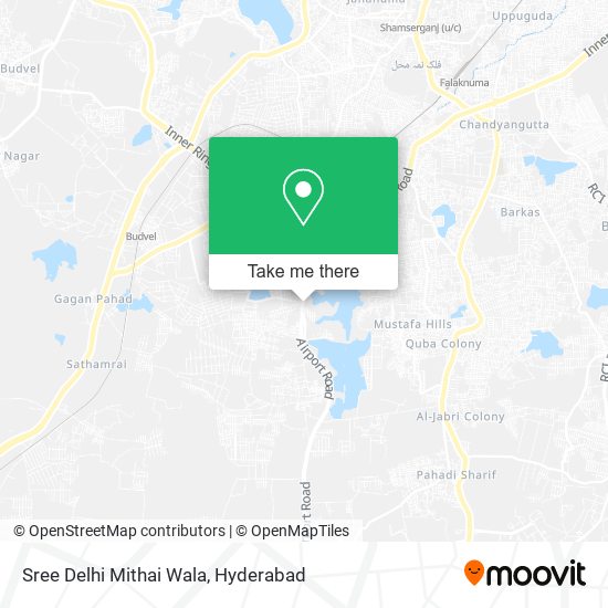 Sree Delhi Mithai Wala map