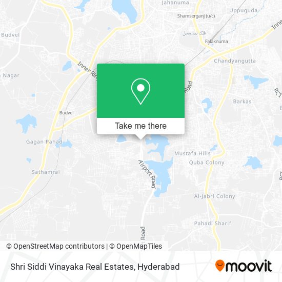 Shri Siddi Vinayaka Real Estates map