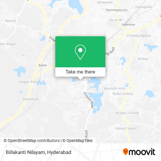 Billakanti Nilayam map