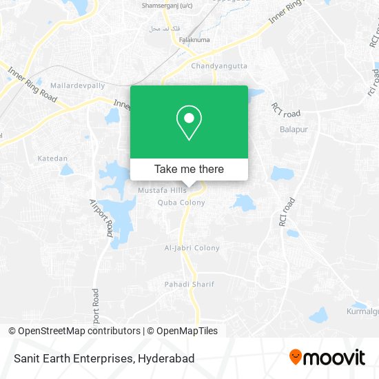 Sanit Earth Enterprises map