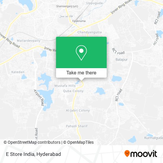 E Store India map