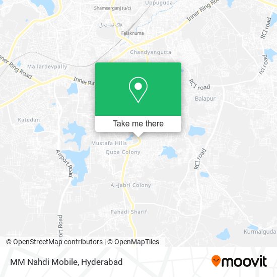 MM Nahdi Mobile map