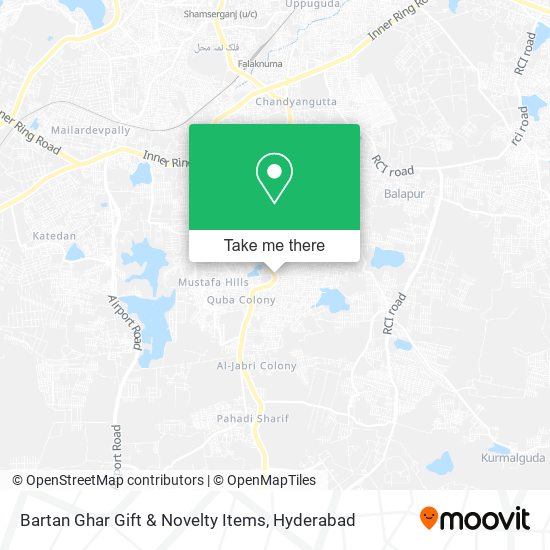 Bartan Ghar Gift & Novelty Items map