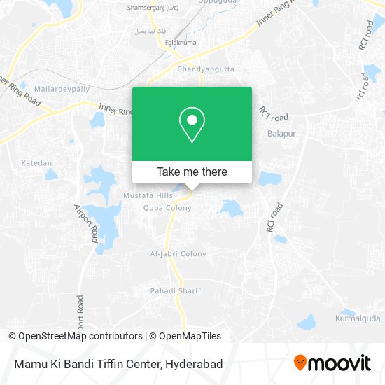 Mamu Ki Bandi Tiffin Center map
