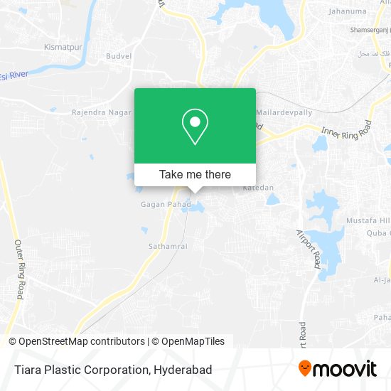 Tiara Plastic Corporation map