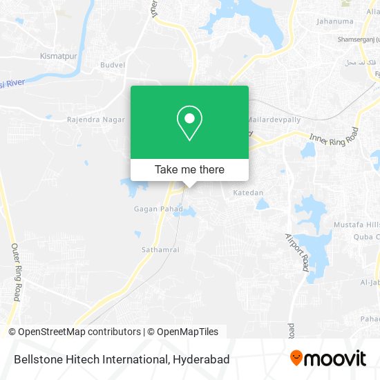 Bellstone Hitech International map