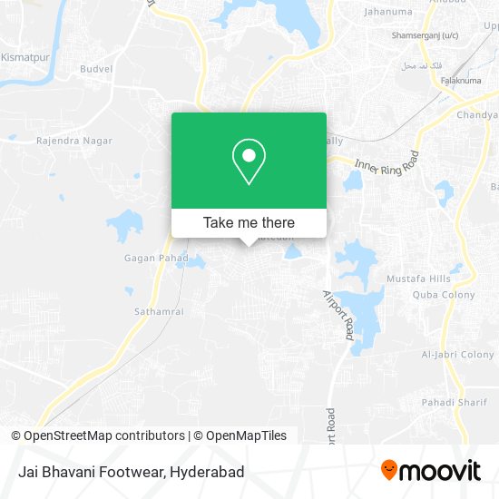 Jai Bhavani Footwear map