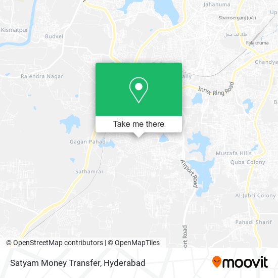 Satyam Money Transfer map