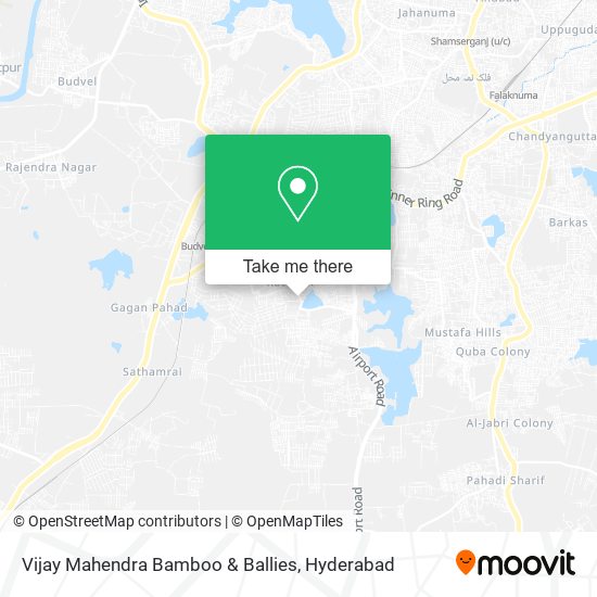 Vijay Mahendra Bamboo & Ballies map