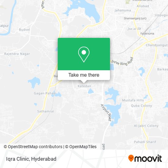 Iqra Clinic map