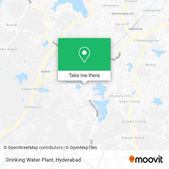 Drinking Water Plant map