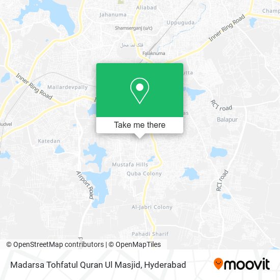 Madarsa Tohfatul Quran Ul Masjid map