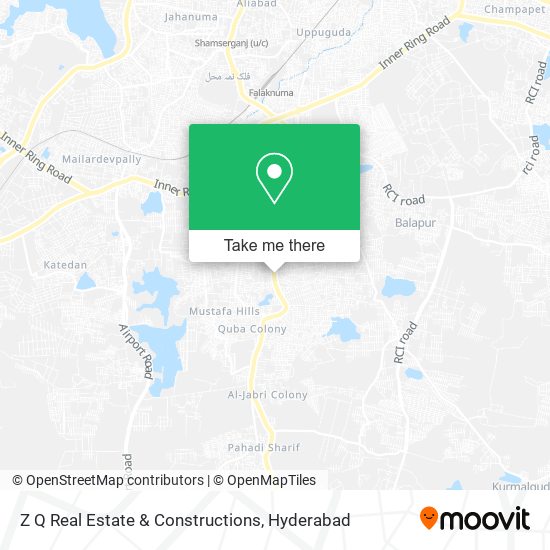 Z Q Real Estate & Constructions map