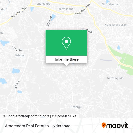 Amarendra Real Estates map