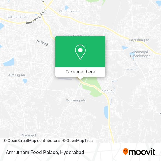Amrutham Food Palace map