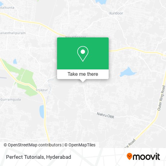 Perfect Tutorials map