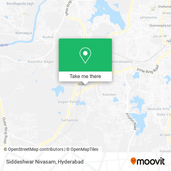 Siddeshwar Nivasam map