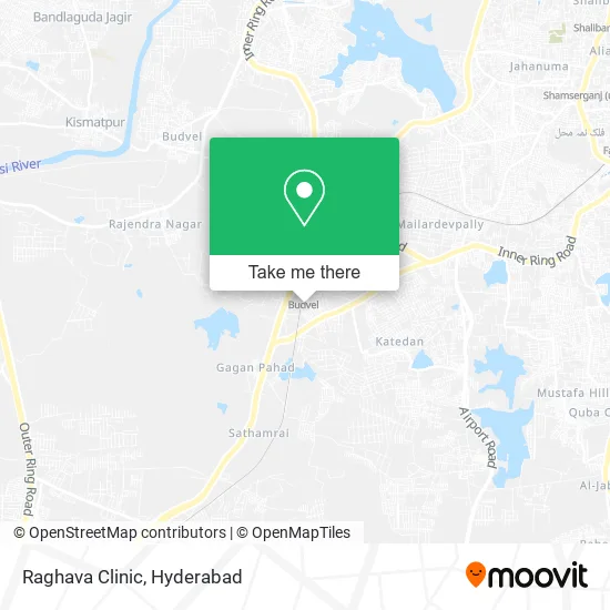 Raghava Clinic map
