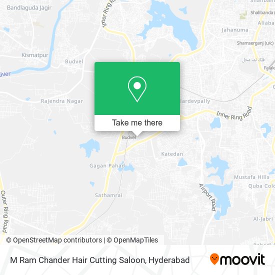 M Ram Chander Hair Cutting Saloon map