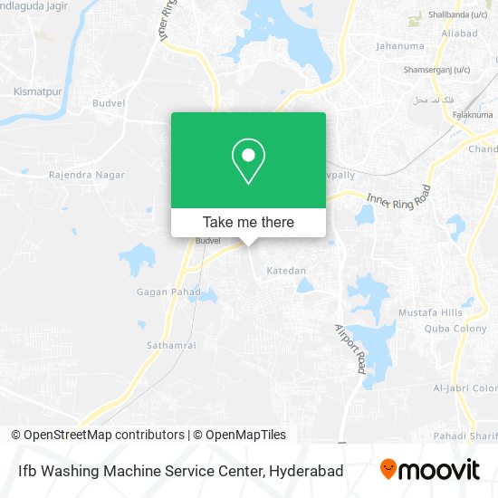 Ifb Washing Machine Service Center map