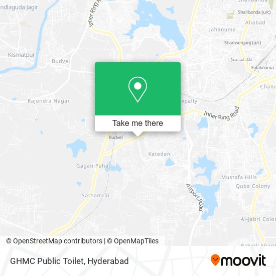 GHMC Public Toilet map