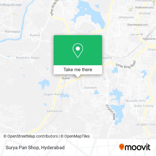 Surya Pan Shop map