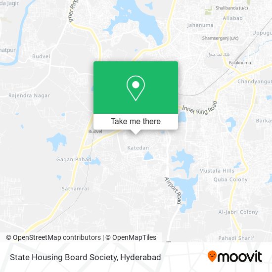 State Housing Board Society map