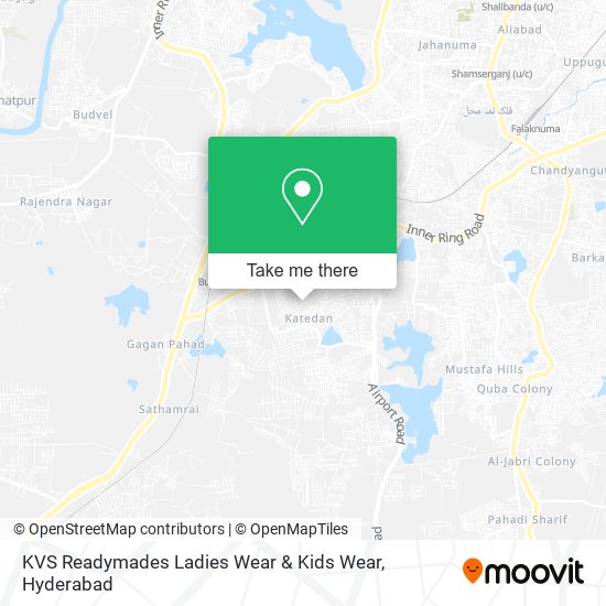 KVS Readymades Ladies Wear & Kids Wear map