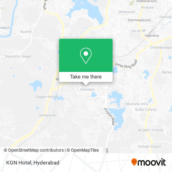 KGN Hotel map