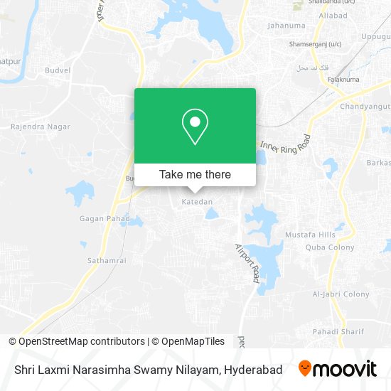 Shri Laxmi Narasimha Swamy Nilayam map
