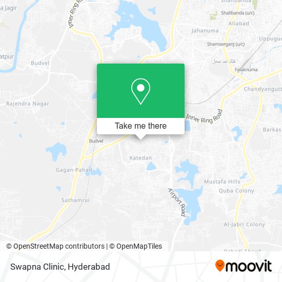 Swapna Clinic map