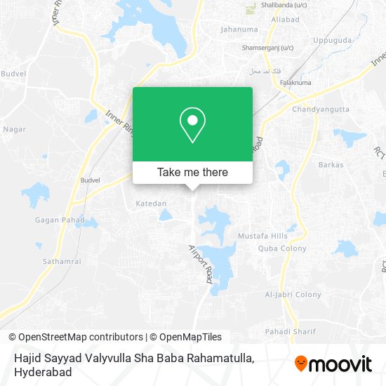 Hajid Sayyad Valyvulla Sha Baba Rahamatulla map